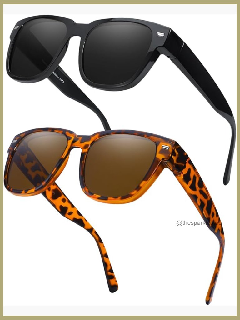 Polarized Fit Over Glasses Sunglasses For Driving & Outdoor Uv400 Protection